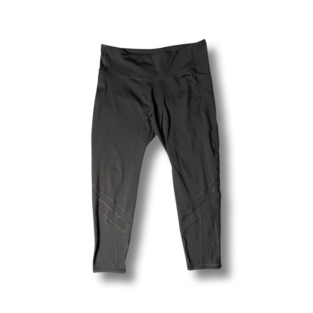 Old Navy active full length leggings with mesh stripe XL